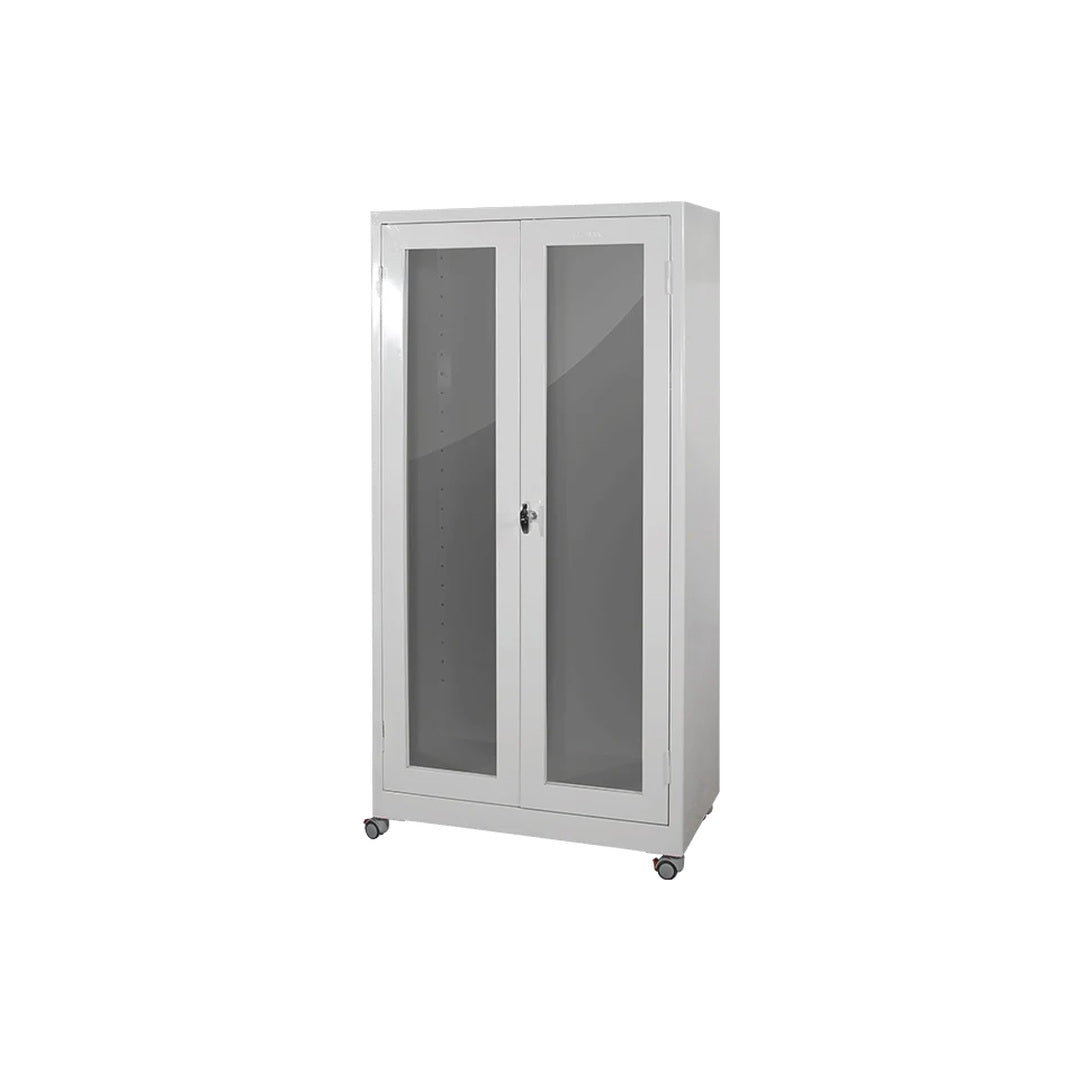 DS 103 ÇİFT KAPILI ECZA DOLABI CAMLI (camlar hariç)