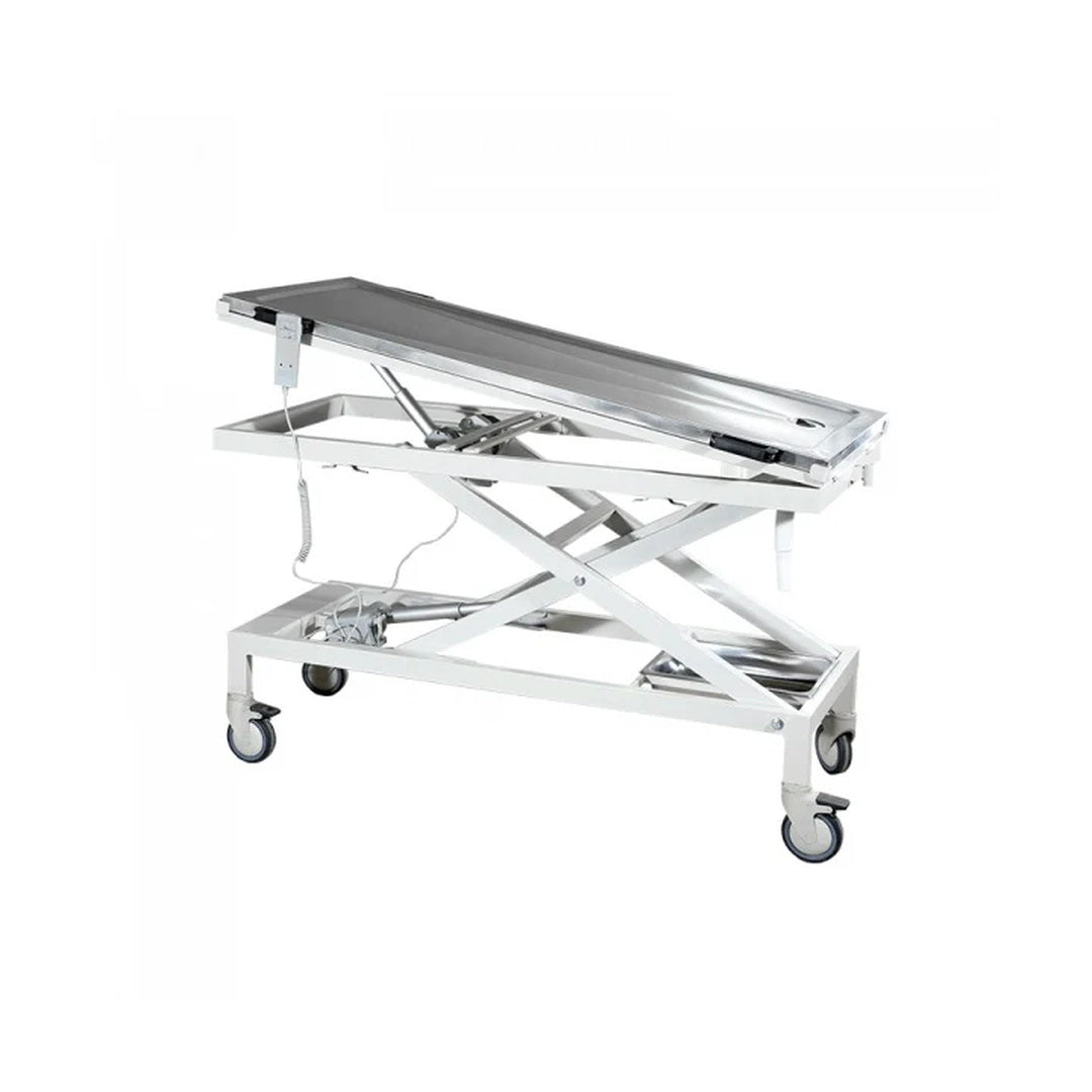 DS-279/P VETERİNER OPERASYON MASASI - Motor ile Ayarlanabilir Üst Tablalı