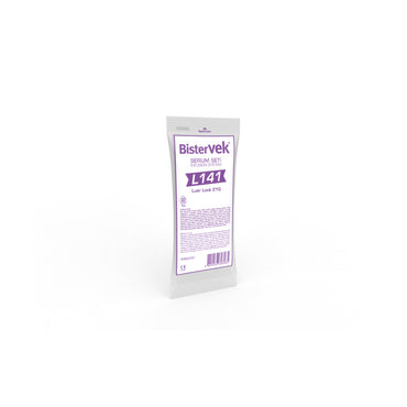 BİSTERVEK L141 Serum Seti Luer Lock 10 ml Hazneli, Lateks İçerir, İğnesiz