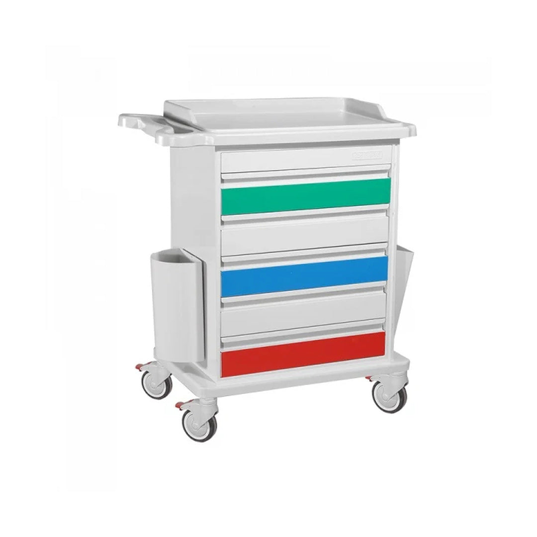 DS-260 ACİL PANSUMAN ARABASI BEŞ ÇEKMECELİ